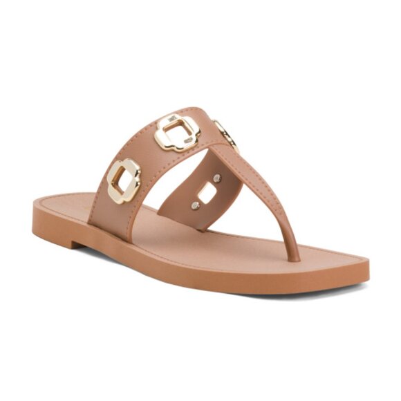LARROUDE Made In Brazil Milan Thong Sandals - Picture 1 of 2